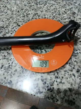 Tija de carbono para bicicleta