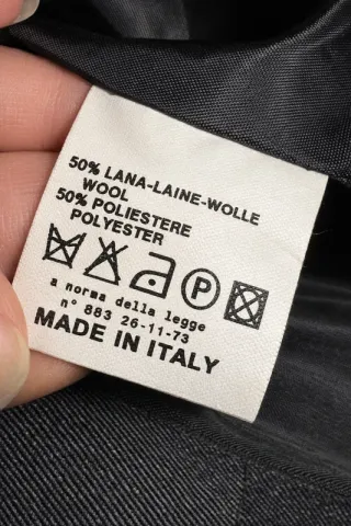 Blazer Chopin Roma Grigio Taglia 44 Made in Italy