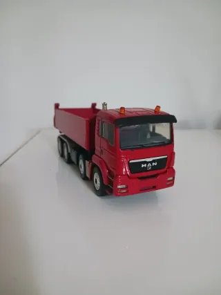 Man Conrad 1:50 Camion Carga Rojo