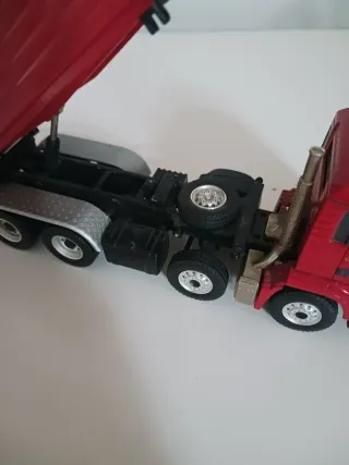 Man Conrad 1:50 Camion Carga Rojo