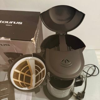 Taurus Cafetera Goteo Verona 12, 680 W, 1.2 litros, plástico, Color Negro