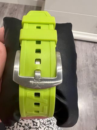 Reloj ONOLA Automático Esqueleto Verde Plata