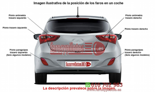 Faro Delantero Derecho FORD FUSION año 2005