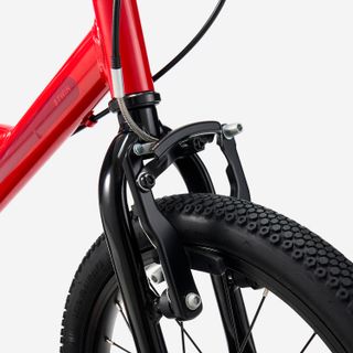 Bicicleta Niños 16 Pulgadas Discover 500 4-6 Años Roja