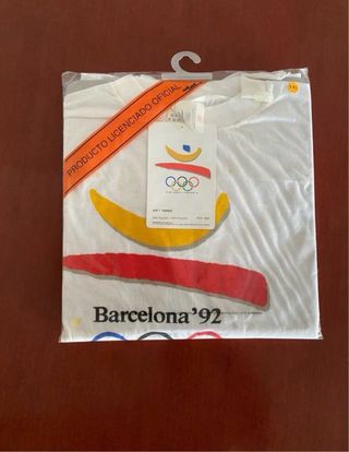 Camiseta olimpiadas Barcelona 1992 Oficial.