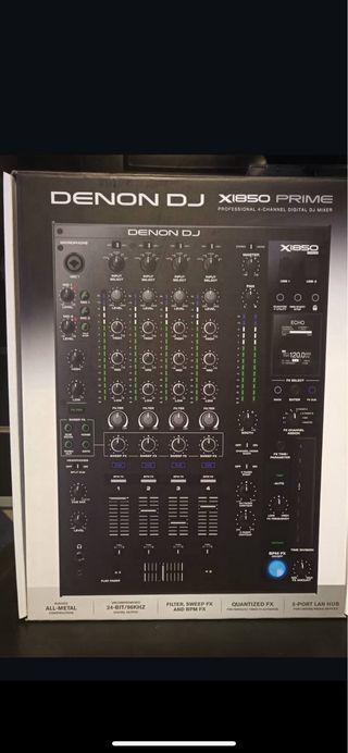 Denon DJ SC6000 x2 + mesa de mezclas X1850