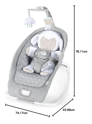Mecedora Ingenuity Cuddle Lamb Rocking Seat