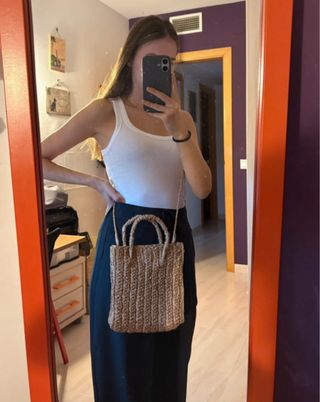 Bolso de mano Stradivarius