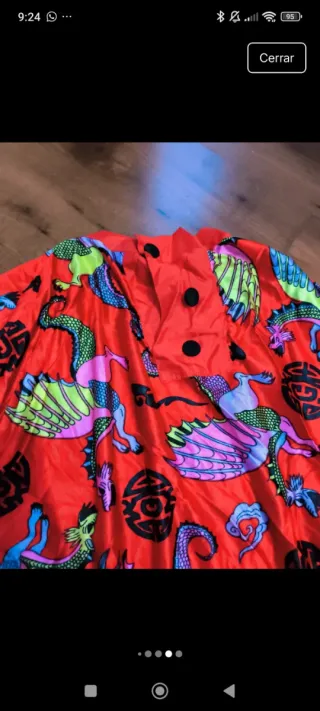 Disfraz chino talla única