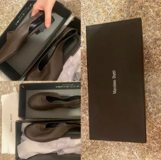 Massimo Dutti Bailarinas Marrones Talla 38