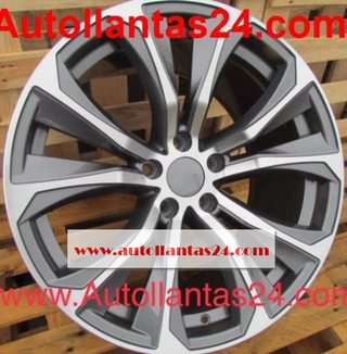 Juego 4 llantas para bmw x5 x6 bandar gris