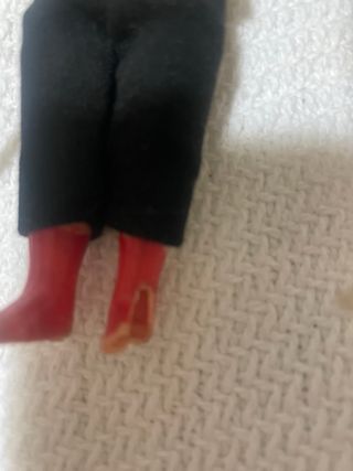 Muñeca de baquelita esquiadora Cierra los ojitos