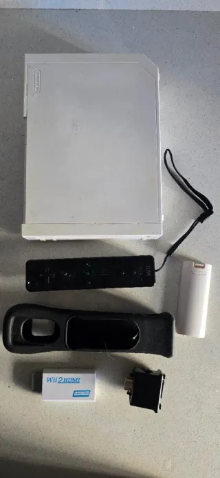 Nintendo Wii con juegos y accesorios