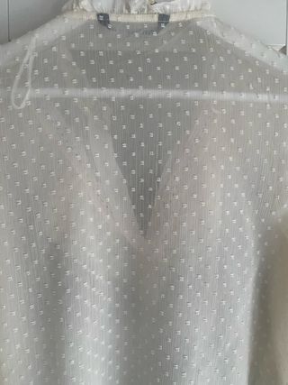 Camisa Zara plumeti volantes