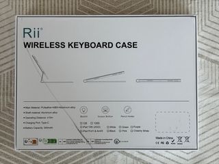 Teclado Rii para iPad Pro/Air de 11 pulgadas.