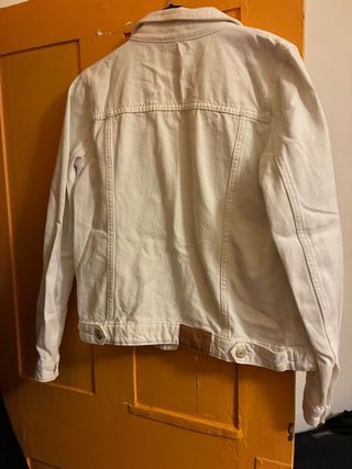 Chaqueta vaquera blanca Nueva de Easy Wear Talla M