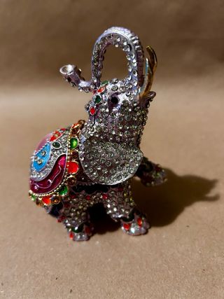 Portagioie Elefante Decorato