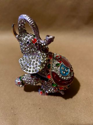 Portagioie Elefante Decorato