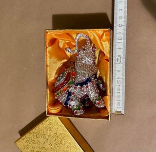 Portagioie Elefante Decorato