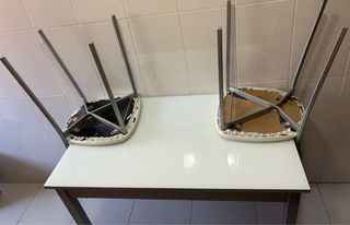 Mesa y 2 Sillas Cocina
