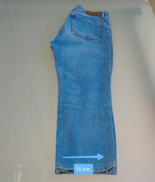 Pantalón vaquero para chica. Mango T36