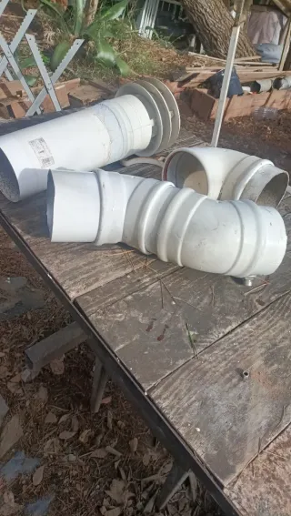 Tubos de salida de humos