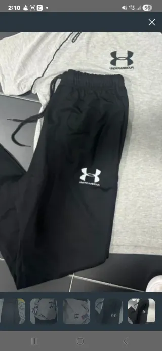 Conjunto Under Armour Camiseta y Pantalón L