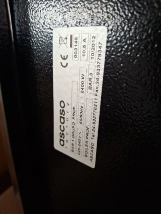 Cafetera Espresso Profesional