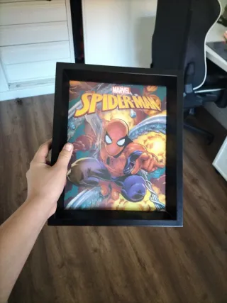 Cuadro 3D Spiderman Marvel