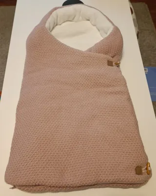 Saco rosa para capazo