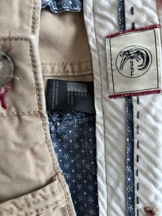 Pantalón chino beige talla M Cintura 47 cm