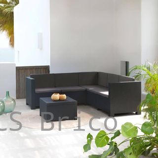 Muebles Jardín Oasis Grafito