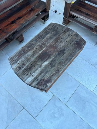 Conjunto bancos de palets