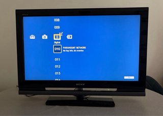 Televisor Sony BRAVIA 32 Negro/Plata perfecto