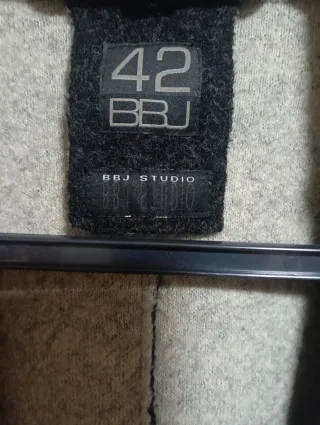 Chaqueta americana lana gris 42 BEU