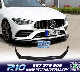 SPOILER LIP MERCEDES CLA W118 19- NEGRO BRILLO