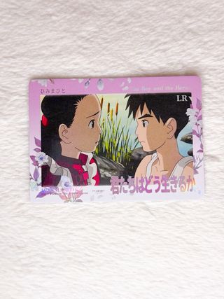 Carta Studio Ghibli El Chico y la Garza LR