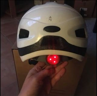Casco Bicicleta Blanco Mujer