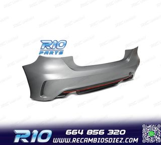 PARAGOLPES TRASERO MERCEDES A W176 12-15 LOOK AMG