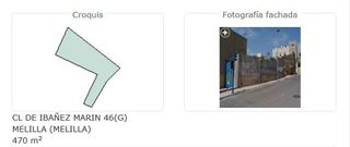 Terreno en venta en Melilla