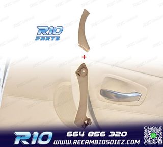 TIRADOR MANETA IZQ BMW E90 E91 PANEL PUERTA BEIGE
