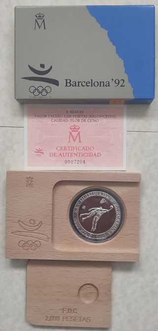 Monedas Plata Barcelona 92 JJOO