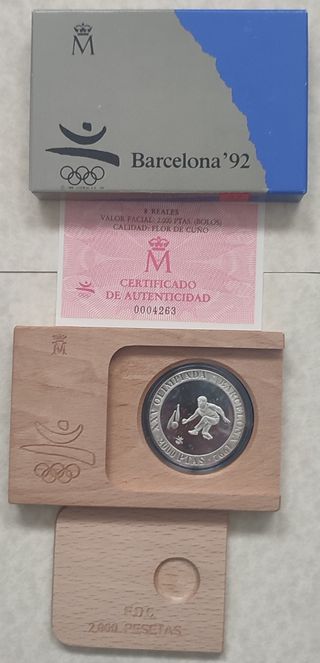 Monedas Plata Barcelona 92 JJOO