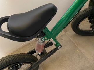 Bici de equilibrio infantil verde