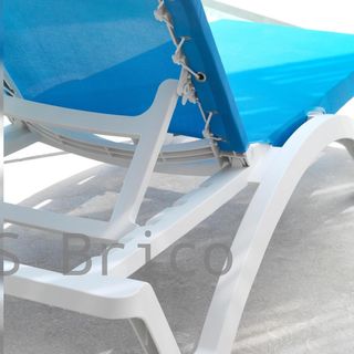 Tumbona Mykonos Azul Claro