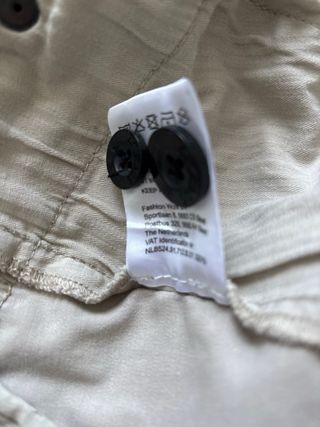 Pantalón chino beige talla W33