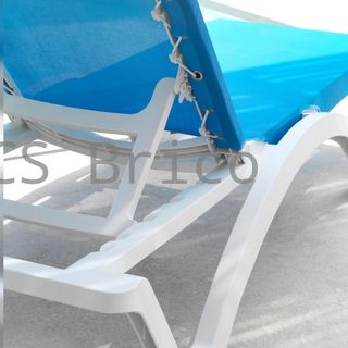 Tumbona Mykonos Azul Claro