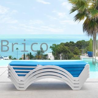 Tumbona Mykonos Azul Claro