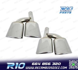 COLAS ESCAPE ESPECIFICA MERCEDES CLASE C W204 07-15 LOOK AMG