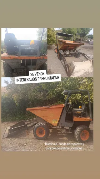 Dumper familiar matriculado